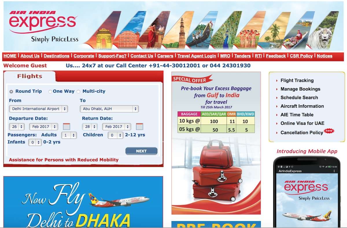 Air India Express ticket booking India Travel Forum