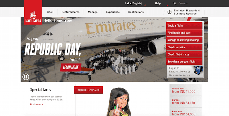 emirates hotline egypt toll free number