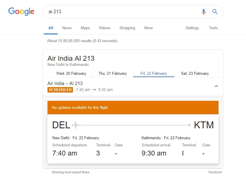 How To Check Flight Status?  India Travel Forum