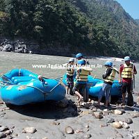 White water river rafting in Rishikesh