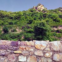 Hills surrounding Bhangarh fort