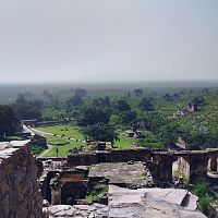 Bhangarh fort palace view