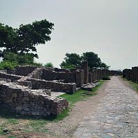 Ancient market Bhangarh