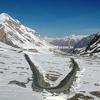Snow Carpet & Manali-Leh Highway