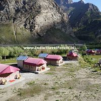 Tent Houses At Jispa