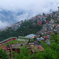 Gangtok Town - Image Courtesy @ Saurabh Das