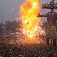 Dussehra Celebrations - Image Credit @ Wikipedia