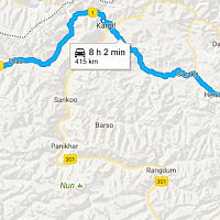 Srinagar to Leh