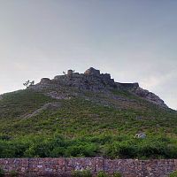 Bhangarh fort outside view