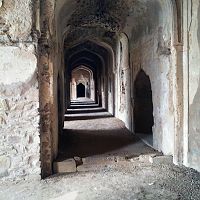 Bhangarh fort inside palace