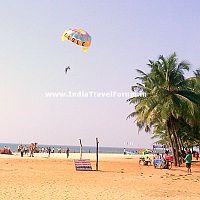 First view of Malpe Beach, Udupi