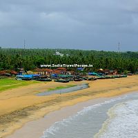 Pallikere Beach as seen from Bekal Fort