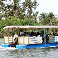 Ferry Ride Through Chunnambar Backwaters