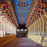 Ramanathaswamy Temple Corridor - Image Credit @ Wikipedia