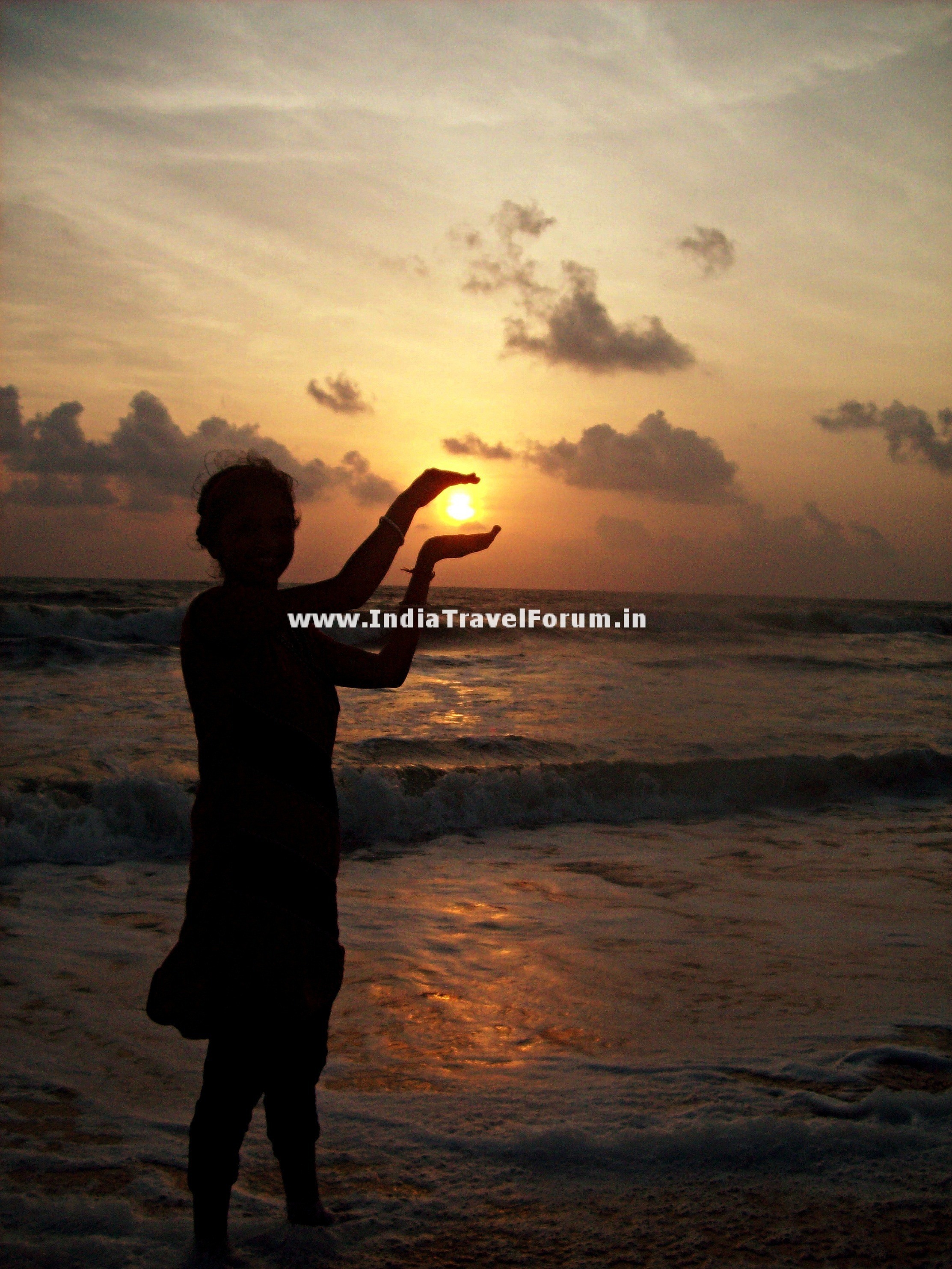 An Attempted Silhouette at Maravanthe Beach