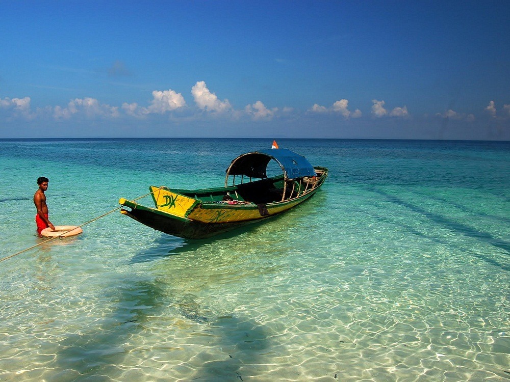 Boat Ride From Radhanagar To Elephant Beach - Image Credit @ Wiki