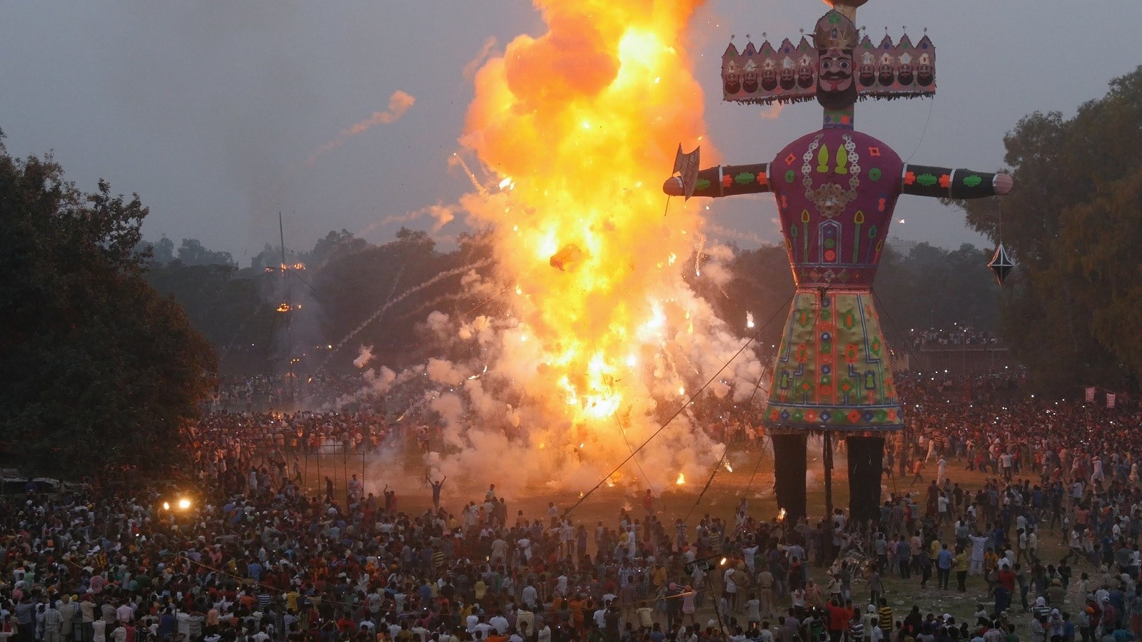 Dussehra Celebrations - Image Credit @ Wikipedia