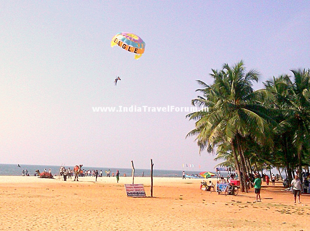 First view of Malpe Beach, Udupi