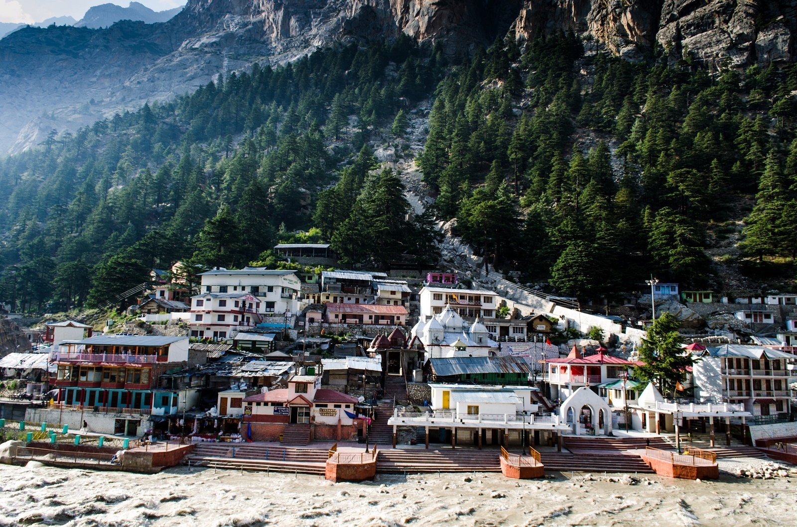 Gangotri - Image Credit @ Wikimedia Commons