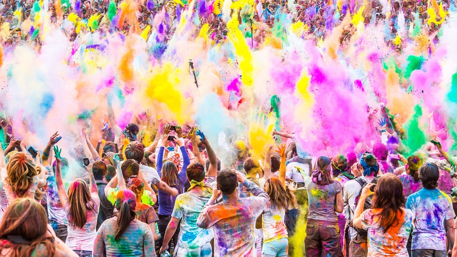 Holi Celebrations - Image Credit @ AllPics Copyleft