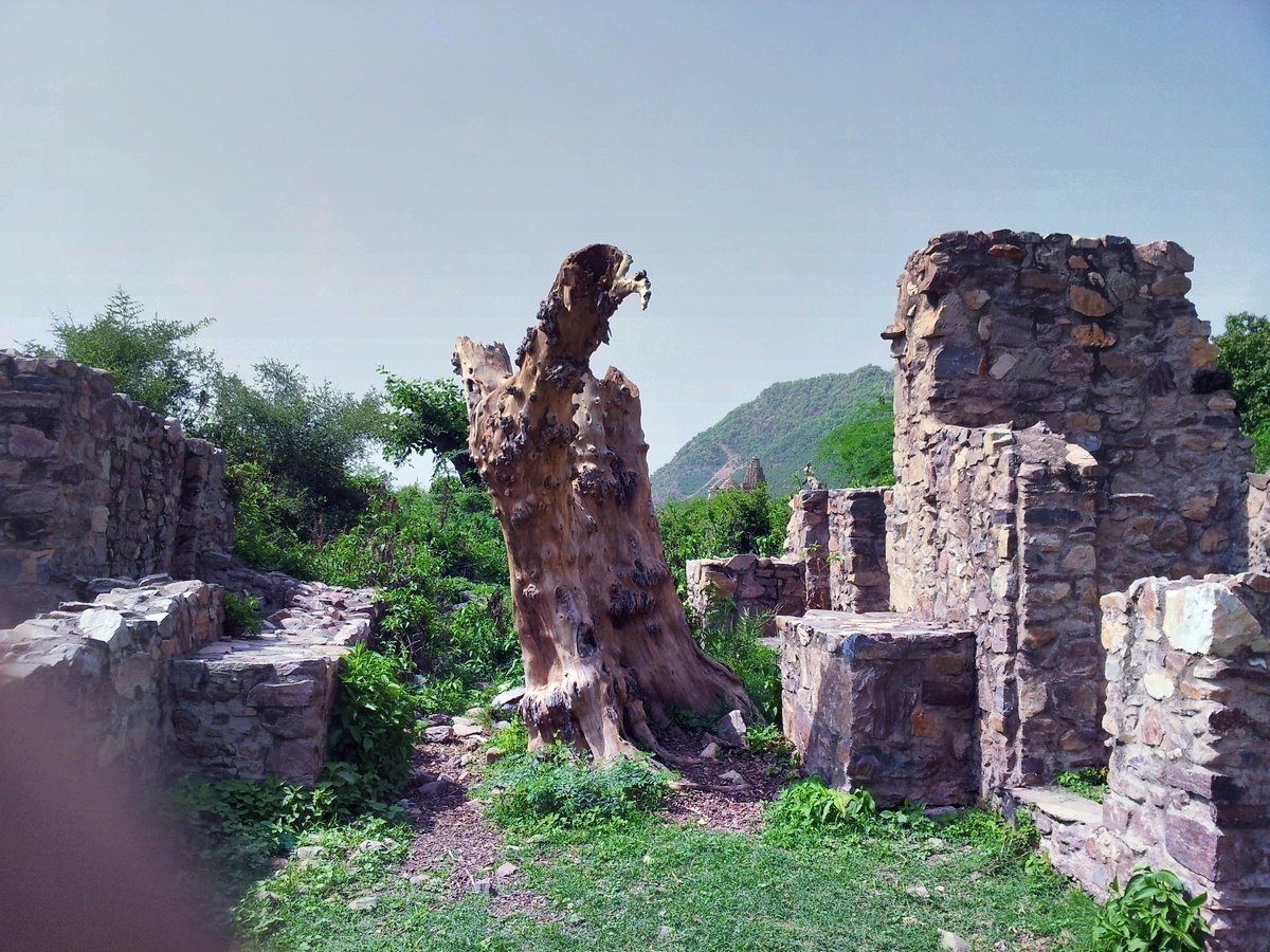 Old house at Bhangarh fort