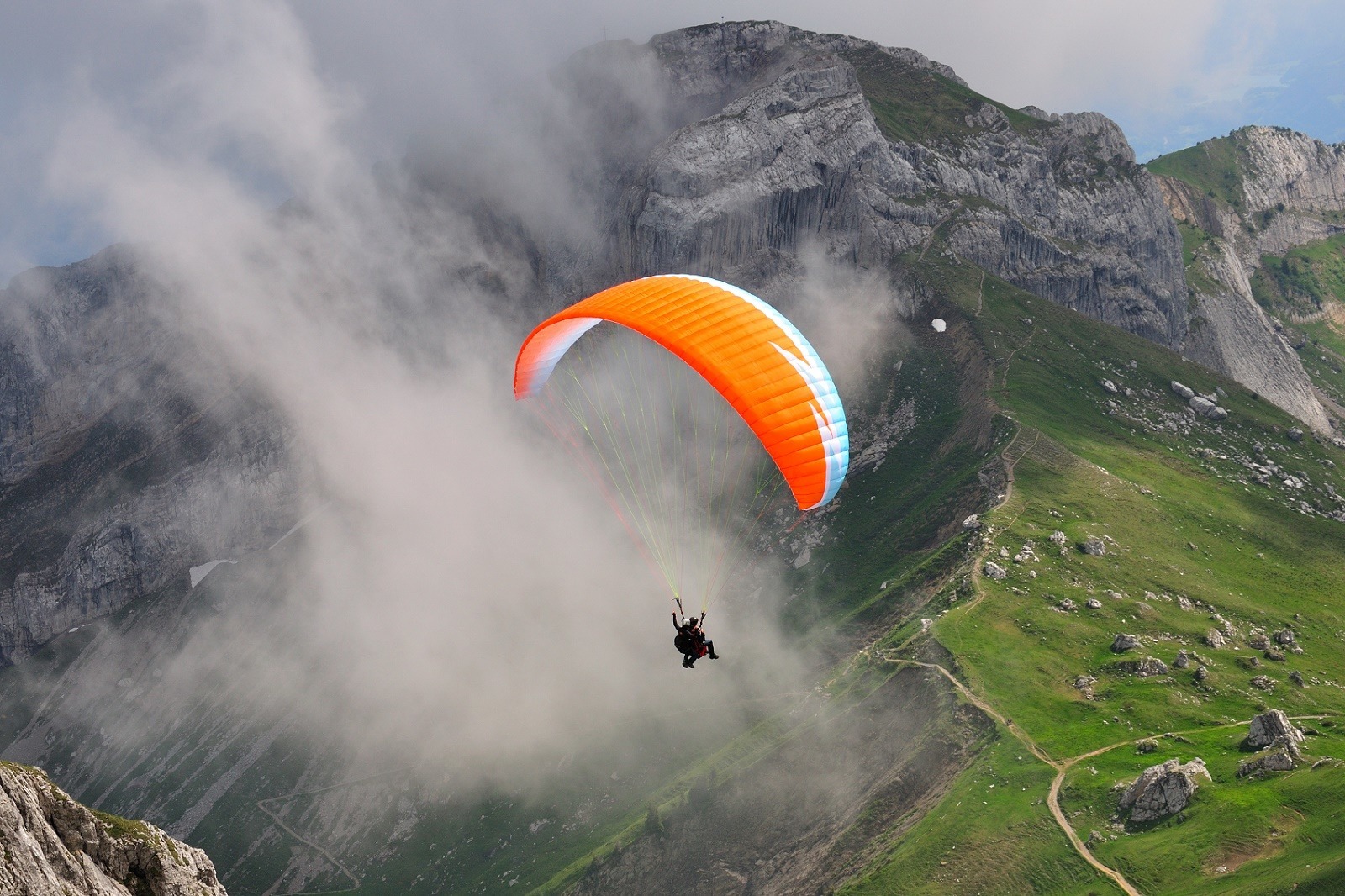 Paragliding At Bir - Image Credit @ BirPortal