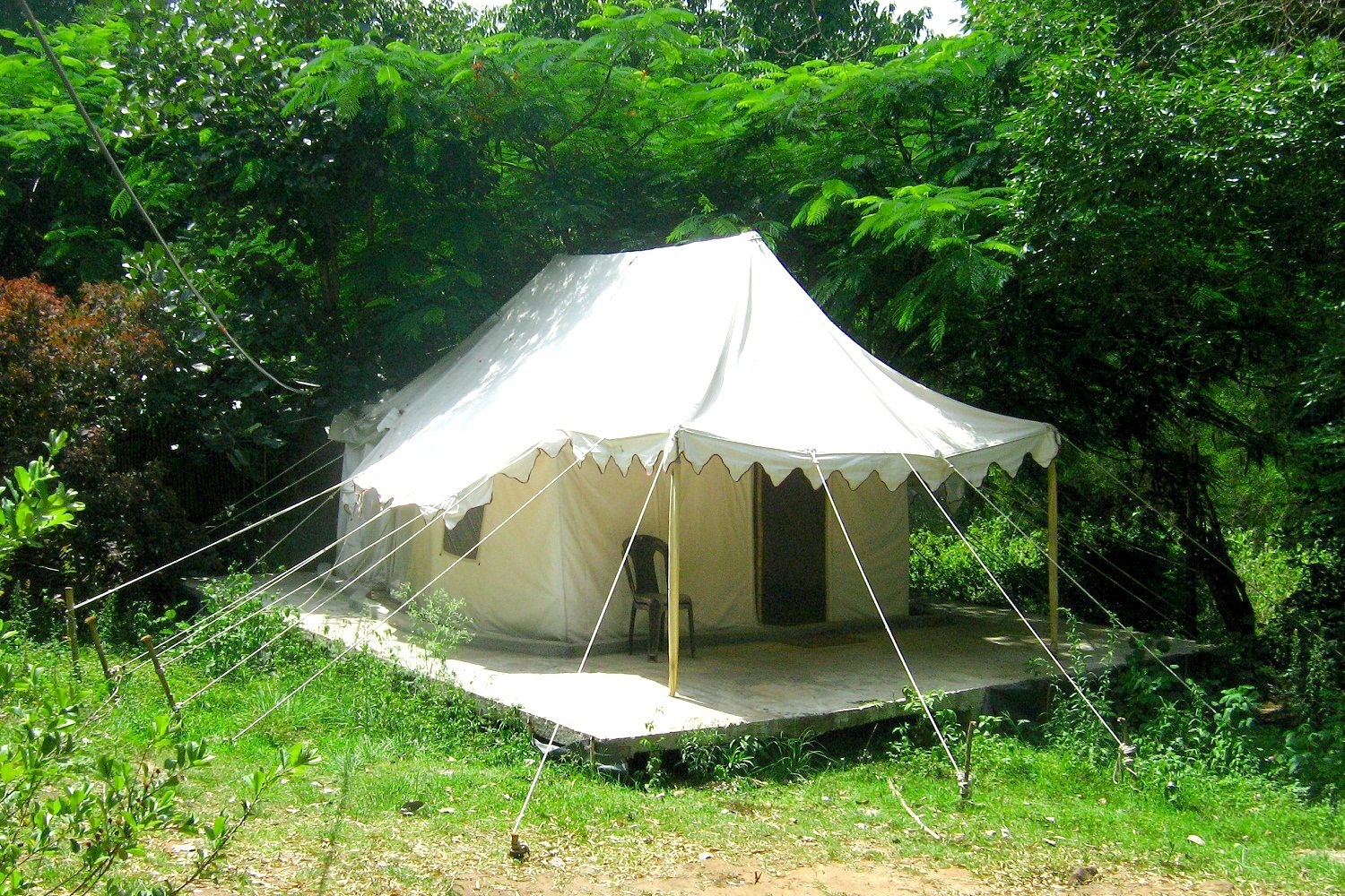 Swiss Tent at the Resort