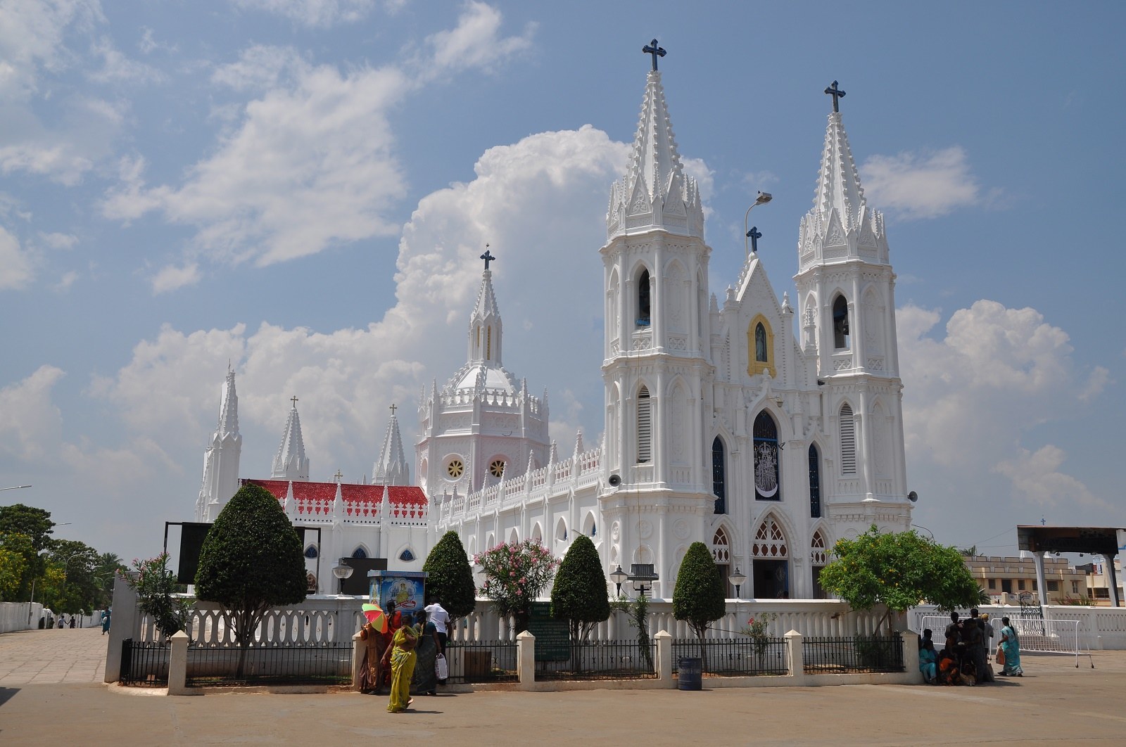 Velankanni Church - Image Credit @ Wikipedia