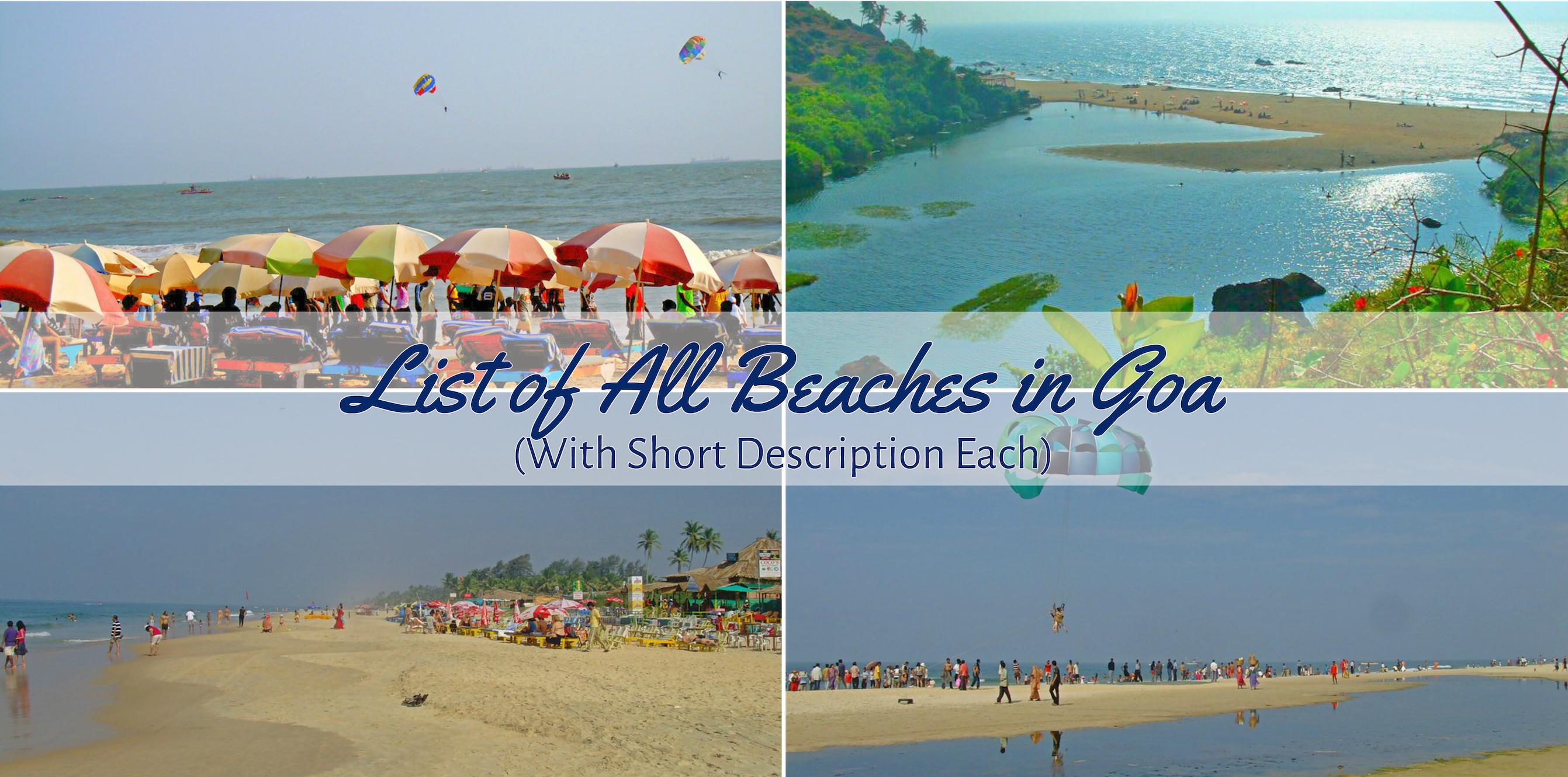 List Of Beaches In Goa India Travel Forum